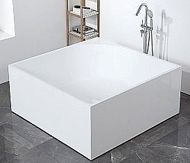 Акриловая ванна Abber AB9337 140х140 купить в интернет-магазине Sanbest