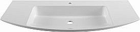 Раковина De Aqua Лонг 140 New WL 140 205051 купить в интернет-магазине сантехники Sanbest