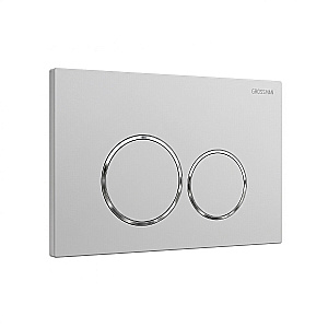 Кнопка для инсталляции Grossman Galaxy 700.K45.01.110.110 RUS хром матовый купить в интернет-магазине сантехники Sanbest