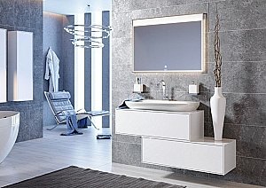 Зеркало Aqwella Genesis 120 в ванную от интернет-магазине сантехники Sanbest