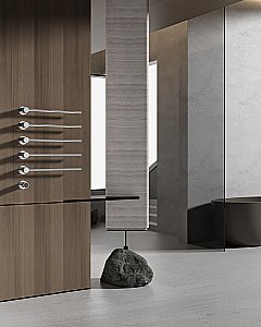 Полотенцесушитель электрический встраиваемый WONZON & WOGHAND HAMBURG, Брашированный никель (WW-AL315-BR) купить в интернет-магазине сантехники Sanbest