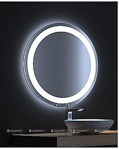 Зеркало LED De Aqua МУН 198366 70x70 в ванную от интернет-магазине сантехники Sanbest