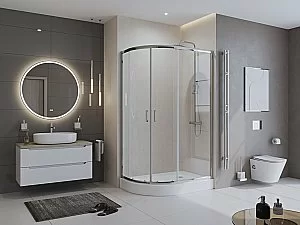 Душевой поддон Belbagno TRAY-BB-RH-100/80-550-15-W 100х80 белый купить в интернет-магазине Sanbest