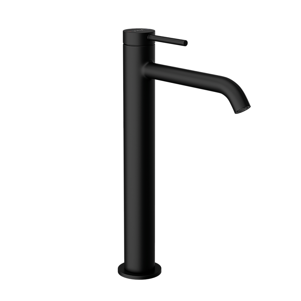 Смеситель для раковины VitrA Minimax Round A4353436EXP матовый черный купить в интернет-магазине сантехники Sanbest