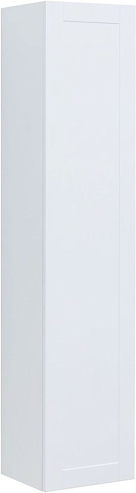 Шкаф-пенал Aquanet Терра 35 белый матовый для ванной в интернет-магазине сантехники Sanbest