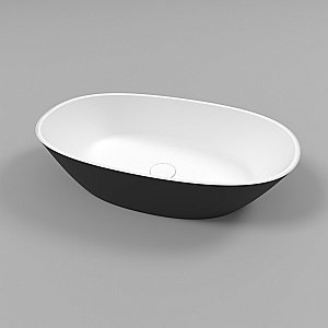 Раковина накладная WhiteCross Amazon 60 0712.060035.20100 черная матовая, белая матовая купить в интернет-магазине Sanbest