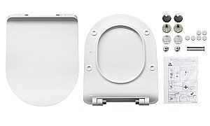 Унитаз-компакт Sanita luxe Next Slim NXTSLCC01150622 с бачком, с крышкой микролифт, белый купить в интернет-магазине Sanbest