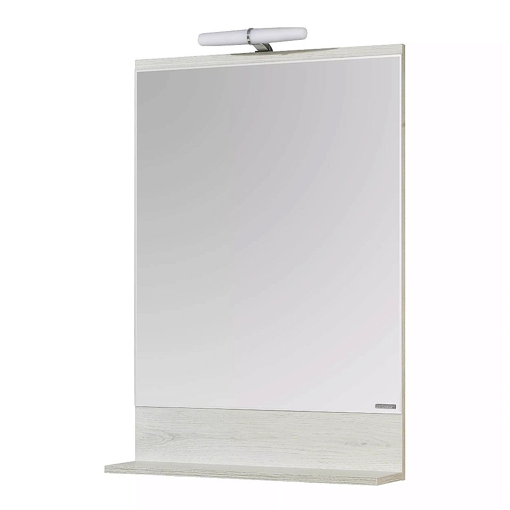 Зеркало Акватон Бекка 60 дуб сомерсет в ванную от интернет-магазине сантехники Sanbest