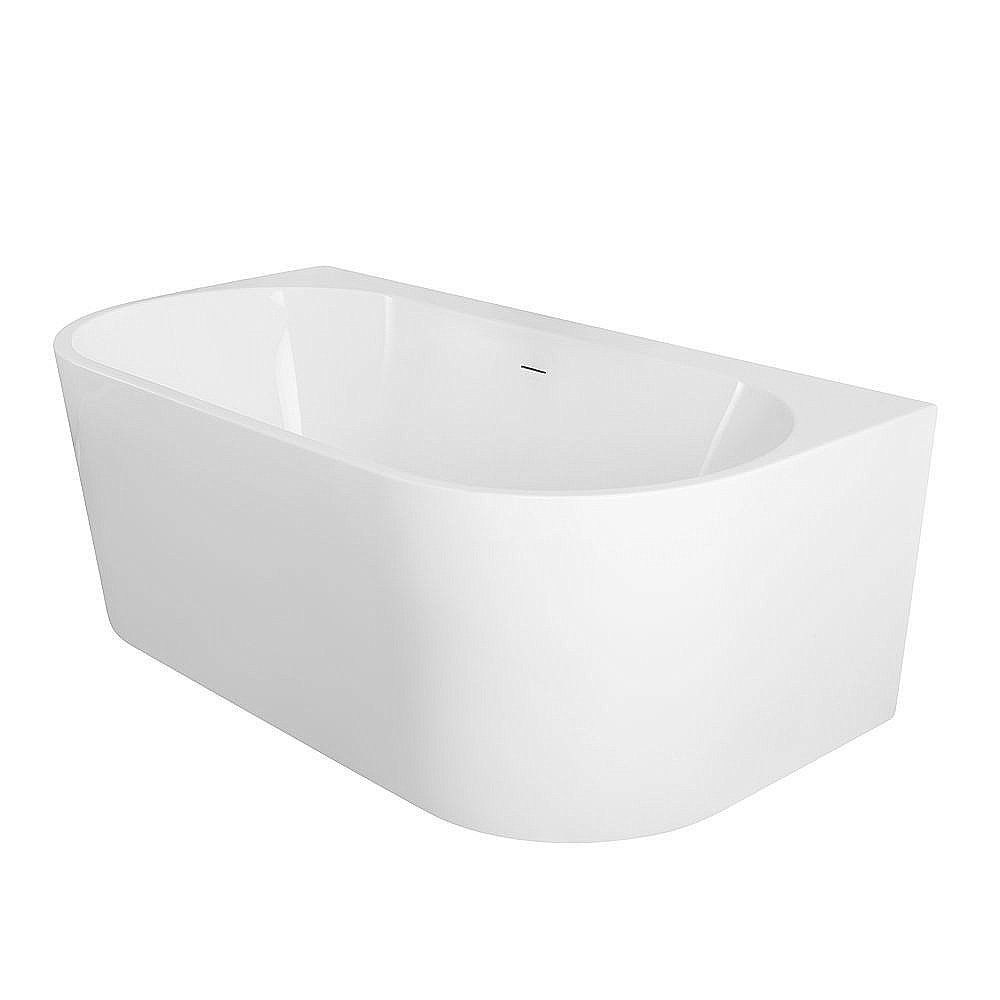 Ванна акриловая Art&Max AM-MESSINA-1700-870 белая купить в интернет-магазине Sanbest