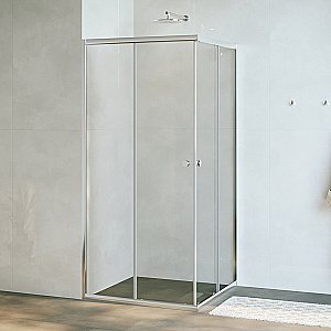 Душевой уголок RGW Dolphin TN-205-J 80x80 28912588-11 стекло прозрачное/профиль хром купить в интернет-магазине Sanbest