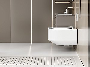 Унитаз подвесной ABBER Bequem AC1130 белый, с крышкой микролифт, безободковый, слив-торнадо купить в интернет-магазине Sanbest