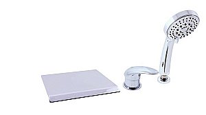 Смеситель на борт ванны RAV-Slezak DUNAJ D474.5Y хром купить в интернет-магазине сантехники Sanbest