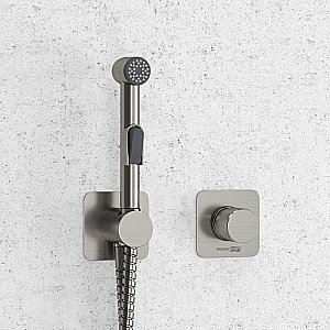 Гигиенический душ WasserKRAFT Tauber 6400 SET2871 никель купить в интернет-магазине сантехники Sanbest