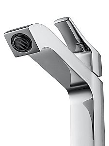 Смеситель для раковины высокий WONZON & WOGHAND FLEX, Хром (WW-88019072-CR) купить в интернет-магазине сантехники Sanbest