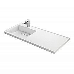 Раковина Акватон Лондри 120 левая купить в интернет-магазине сантехники Sanbest