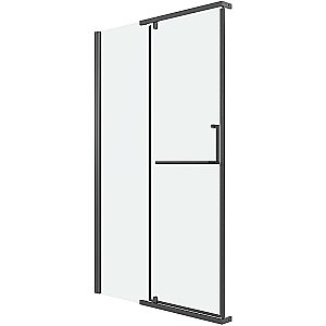 Душевая дверь Grossman Pragma 110 100.K33.03.110.42.00 стекло прозрачное/профиль графит сатин купить в интернет-магазине Sanbest