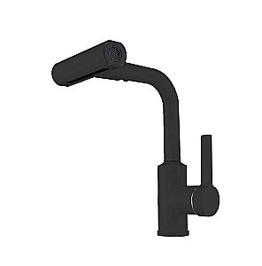 Смеситель для кухни Rush Tinos TI3732-17Black черный матовый купить в интернет-магазине сантехники Sanbest