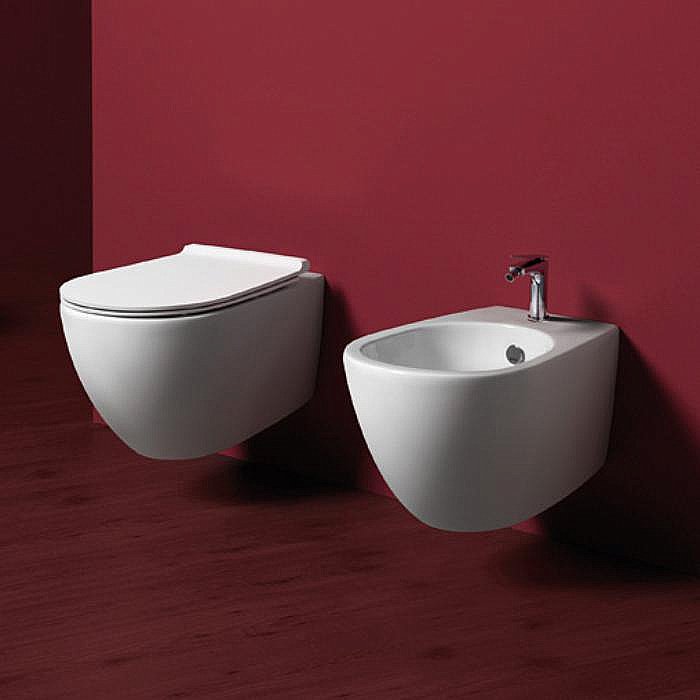 Биде подвесное Simas Vignoni VI19 белое купить в интернет-магазине Sanbest