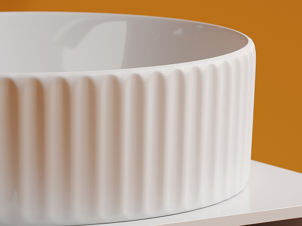 Раковина Ceramica Nova Element CN6057 белая купить в интернет-магазине Sanbest