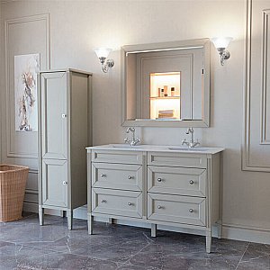 Тумба с раковиной с ящиками Caprigo Albion-concept 120 цвет на заказ для ванной в интернет-магазине Sanbest