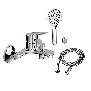 Смеситель для ванны Dorff Norma D1010008 хром купить в интернет-магазине сантехники Sanbest