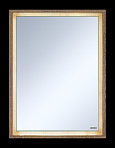 Зеркало с LED-подсветкой Misty DALLAS 60x80 Дуб Галифакс/олово в ванную от интернет-магазине сантехники Sanbest