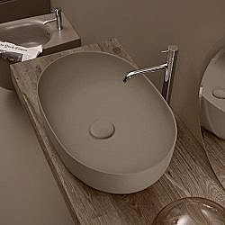 Раковина накладная Kerasan Nolita 60 534388 Bruno matt купить в интернет-магазине Sanbest