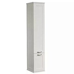Шкаф-колонна Акватон Леон 30 дуб белый для ванной в интернет-магазине сантехники Sanbest