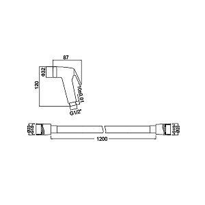 Гигиенический душ Timo SG-3052 chrome купить в интернет-магазине сантехники Sanbest