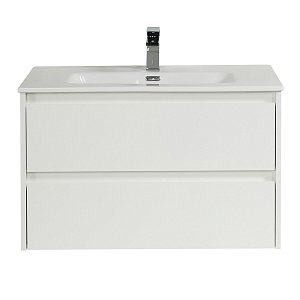 Тумба с раковиной BelBagno KRAFT 90 2C-SO/BB900ETL Bianco Opaco для ванной в интернет-магазине Sanbest