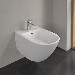 Биде подвесное Villeroy&Boch Antao 541100RW белый матовый купить в интернет-магазине Sanbest
