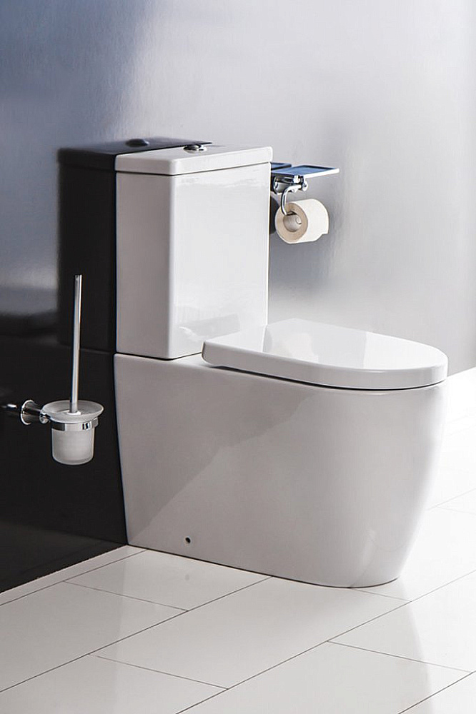 Унитаз BelBagno MARINO BB105CPR/BB105SC безободковый, с бачком, с крышкой микролифт, белый купить в интернет-магазине Sanbest