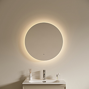 Зеркало с подсветкой Sancos Sfera 2.0 SF2.700 70х70 в ванную от интернет-магазине сантехники Sanbest