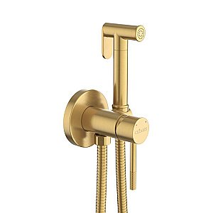 Гигиенический душ со смесителем Cezares RELAX-DIF-BORO брашированное золото купить в интернет-магазине сантехники Sanbest