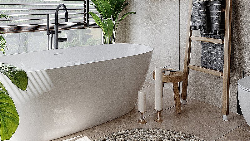 Ванна Salini Sofia S-Sense 170х80 102526M белая матовая купить в интернет-магазине Sanbest