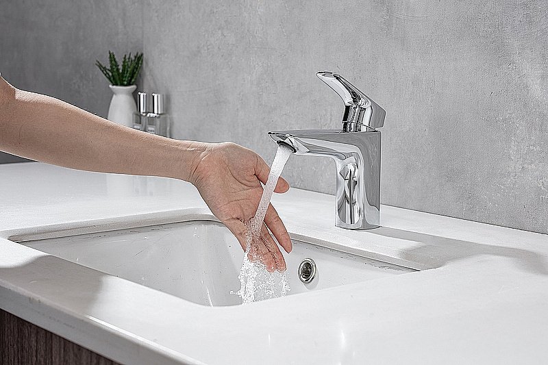 Смеситель для раковины Aquatek Вега AQ1010CR хром купить в интернет-магазине сантехники Sanbest