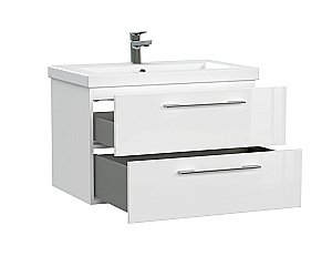 Мебель для ванной подвесная Cersanit LARA 70 белая для ванной в интернет-магазине Sanbest