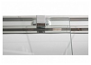 Душевой уголок Aquanet Delta NPE1131 160х90 стекло прозрачное/профиль хром купить в интернет-магазине Sanbest