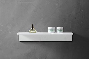 Полочка для ванной комнаты Abber STEIN AS1654 60 белая купить в интернет-магазине сантехники Sanbest