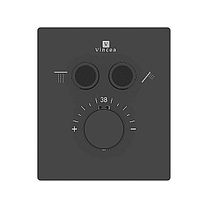 Смеситель для душа Vincea VSCV-321T-MMB черный купить в интернет-магазине сантехники Sanbest