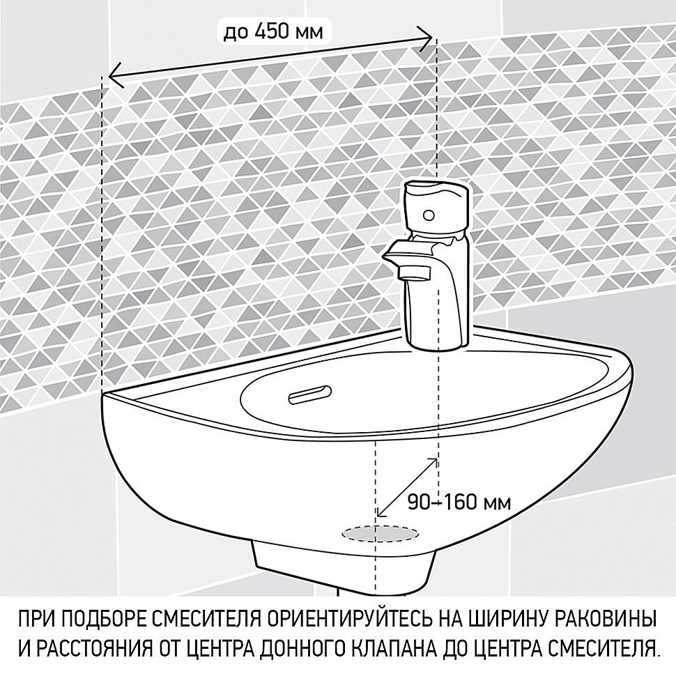 Смеситель для раковины PAINI Atomix D1CR205GKM хром купить в интернет-магазине сантехники Sanbest