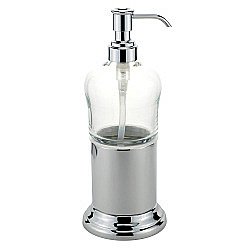 Диспенсер настольный Migliore Mirella прозрачное стекло/хром купить в интернет-магазине сантехники Sanbest
