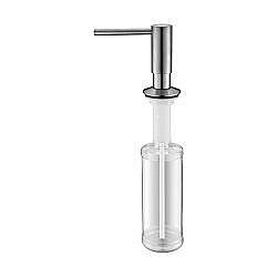 Дозатор жидкого мыла Paulmark Decus D004-BS брашированная сталь купить в интернет-магазине сантехники Sanbest