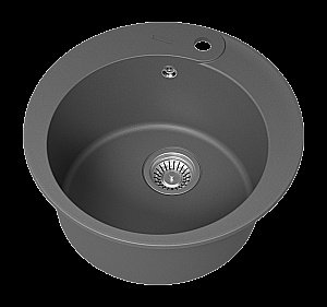 Кухонная мойка Misty Artemida 51 ART-51-04 серый шелк купить в интернет-магазине сантехники Sanbest