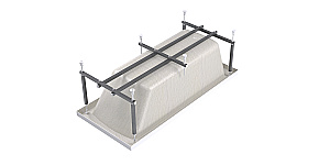 Ванна акриловая Alex Baitler ONEGA 155x70 белая без опоры купить в интернет-магазине Sanbest