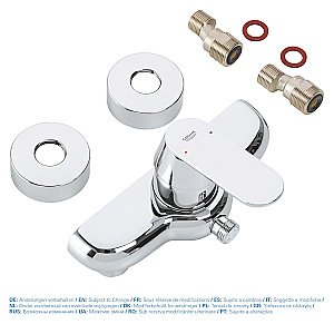 Смеситель для душа Grohe Eurosmart Cosmopolitan 32837000 хром купить в интернет-магазине сантехники Sanbest