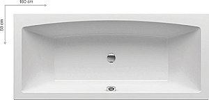 Ванна акриловая Ravak FORMY SLIM C891300000 180x80 купить в интернет-магазине Sanbest