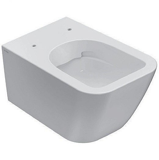 Унитаз подвесной GLOBO Stone STS05.BI белый матовый, безободковый купить в интернет-магазине Sanbest