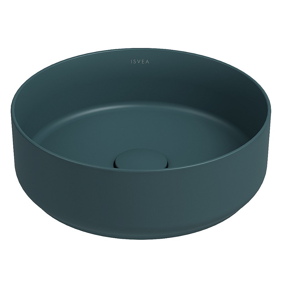 Раковина ISVEA Infinity 36 10NF65036SV-2P изумрудный матовый купить в интернет-магазине Sanbest