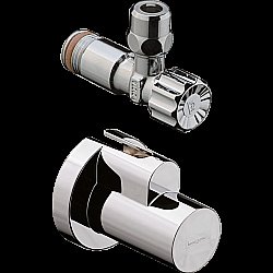 Вентиль Hansgrohe 13954000 хром купить в интернет-магазине сантехники Sanbest